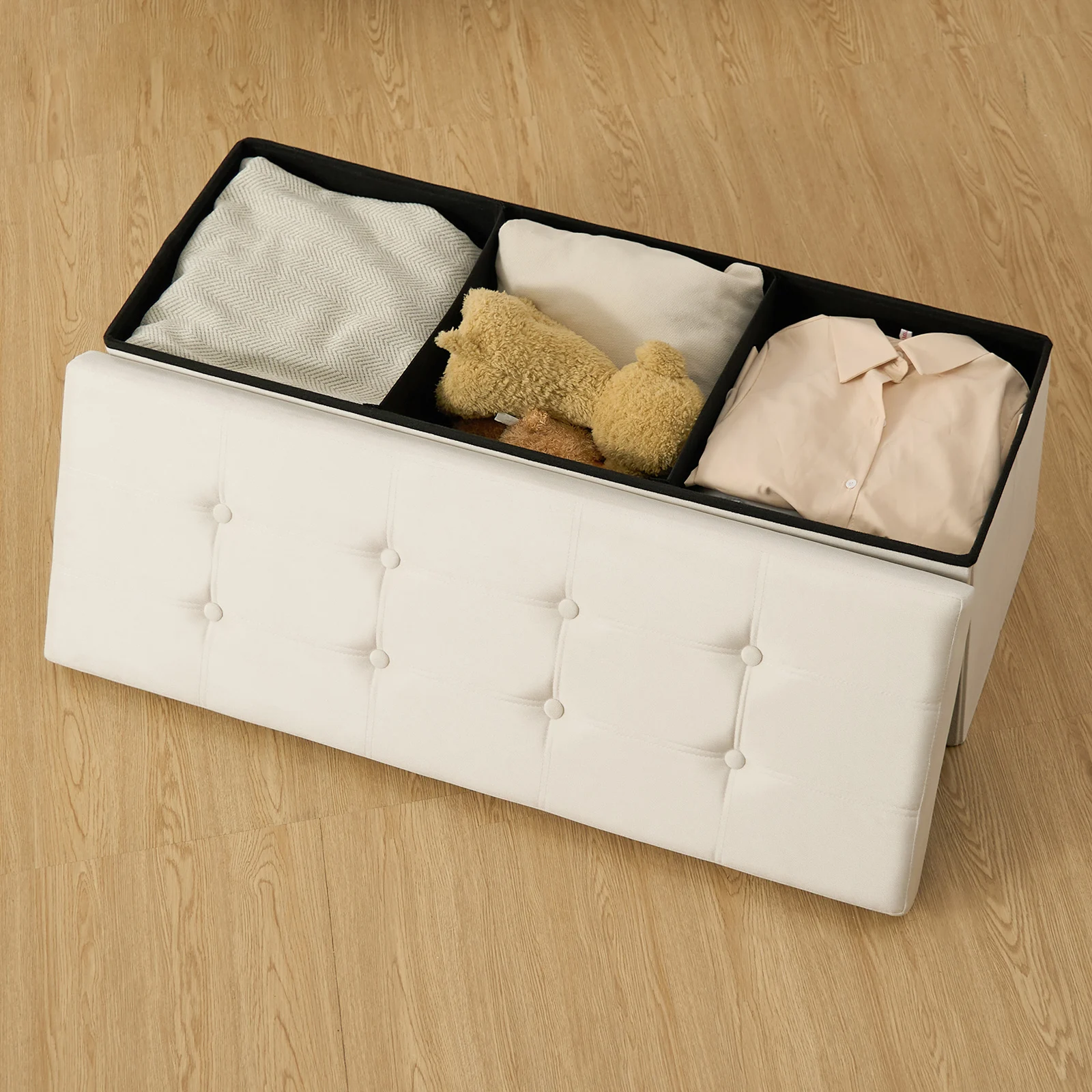 43 Inches Plush Velvet Folding - đánh giá và giá Home Improvement Mall