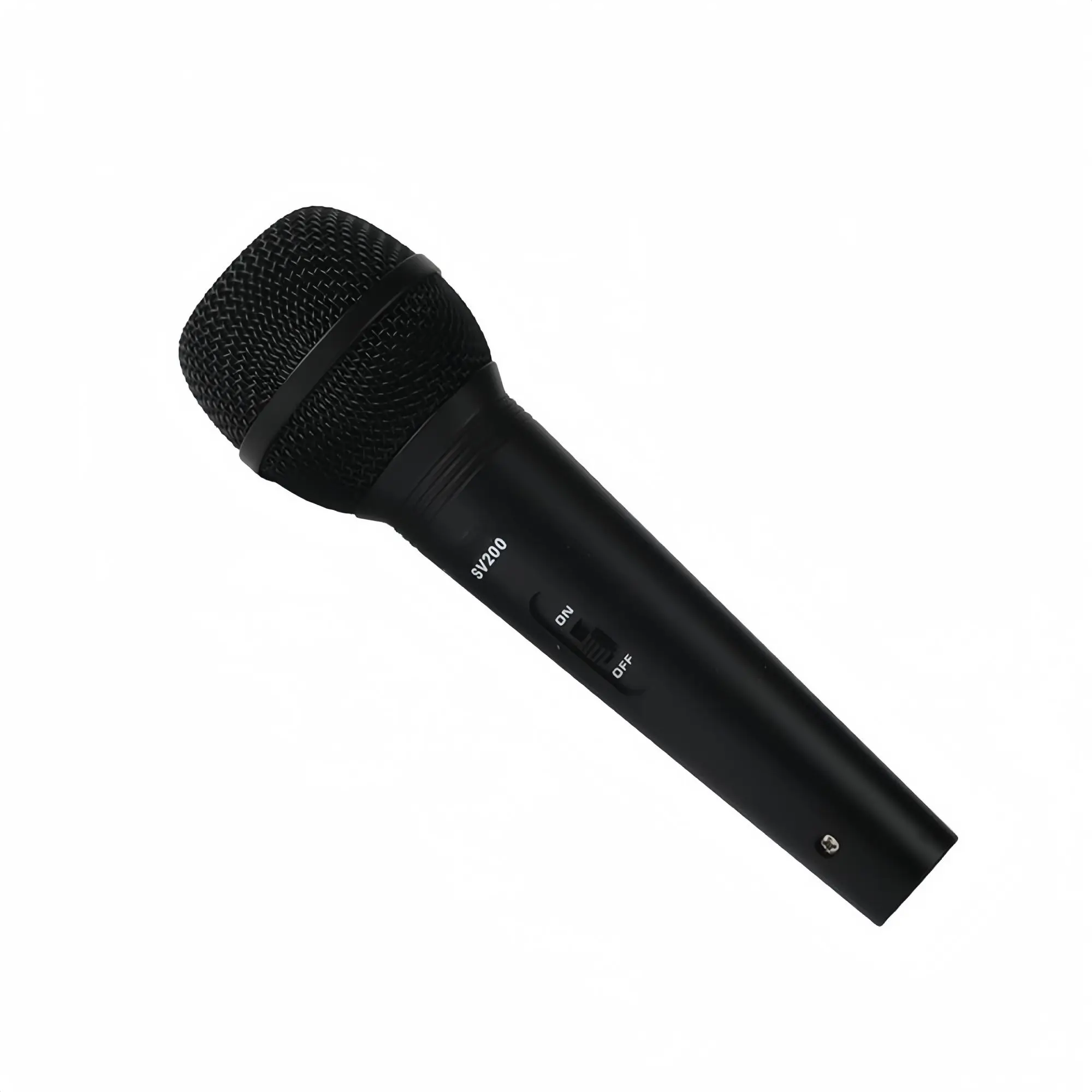 SV200 Cardioid Dynamic Vocal Microphone with On/Off Switch, With XLR Cable, Mic Clip,Handheld Wired mic