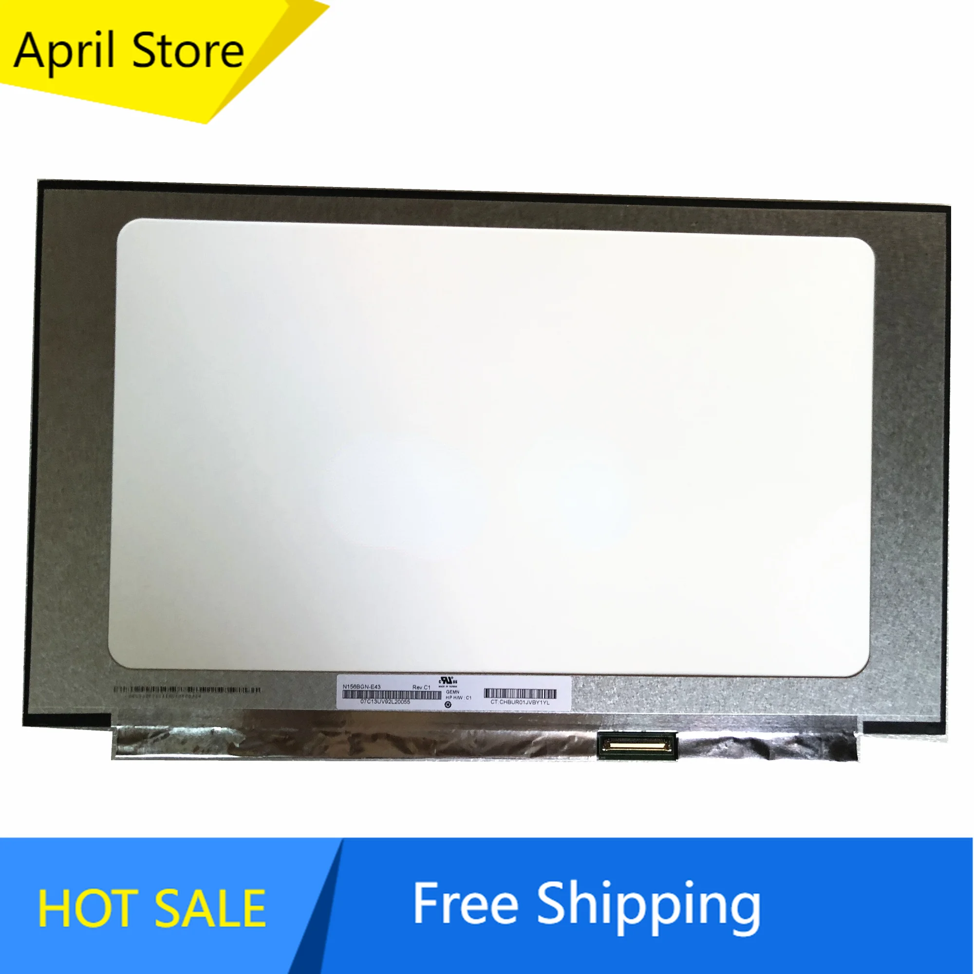 

N156BGN-E43 N156BGN E43 NT156WHM-T03 B156XTK02.0 15.6'' Laptop Lcd Touch Screen 1366*768 EDP 40 Pins