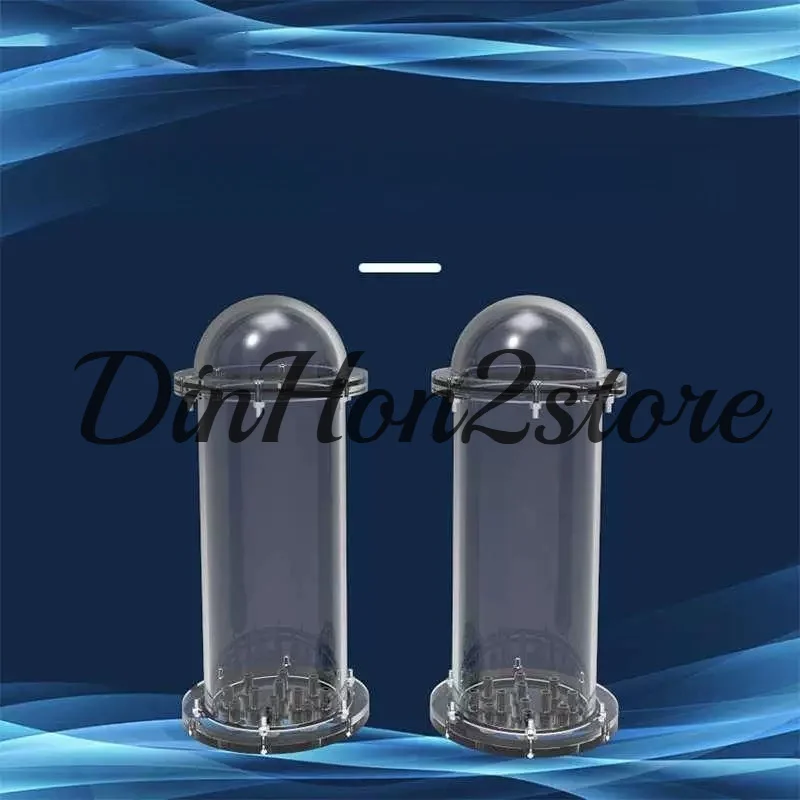 Sealed Cabin Acrylic Waterproof Cabin Underwater Robot Cabin for Shallow Water Use (with Hemisphere Hood)