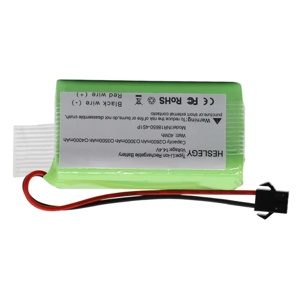 14.4V 2600mAh Li-ion Battery for Conga Excellence 950 990 1090 1790 1990 Deebot N79S N79 DN622 Eufy Robovac 11S 12 X500