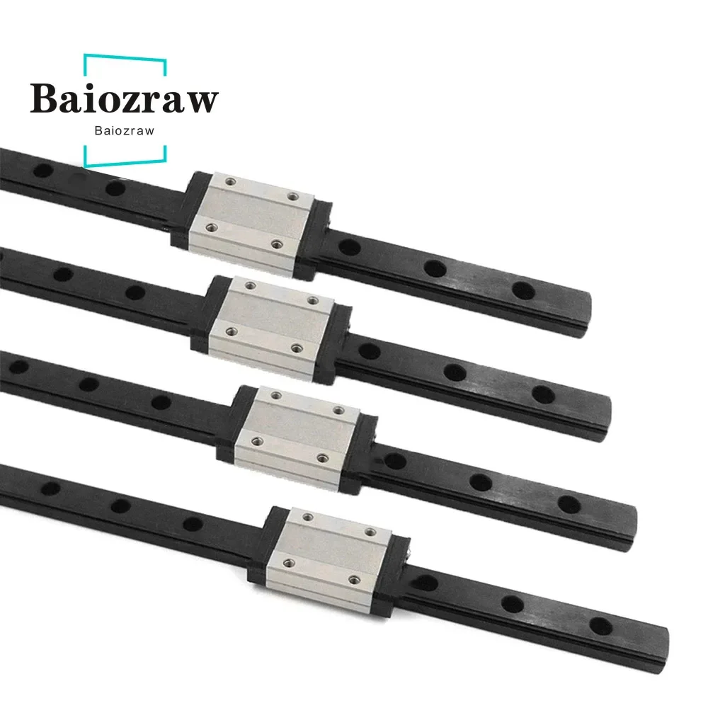 Baiozraw Switchwire Printer 4pcs/5pcs Linear Rail MGN12H-1R-300MM  for Voron Switchwire Parts modifying ENDER3