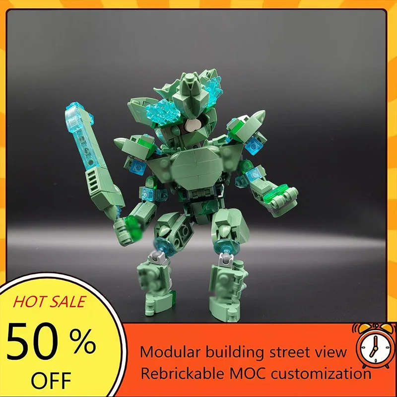 

Набор для сборки модульного боевого робота MOC из 348 деталей по мотивам популярного фильма «Звездные войны», технологичный подарок для детей на праздники