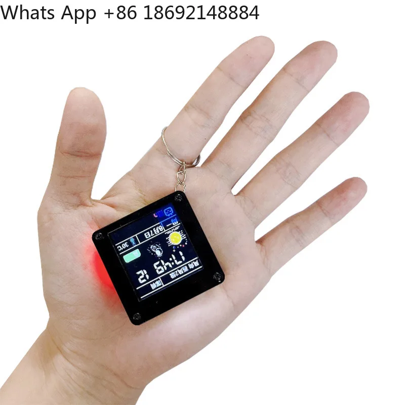 

ESP32 C3 с дисплеем 1,44 дюйма, ЖК-экран, настольное украшение-подвеска