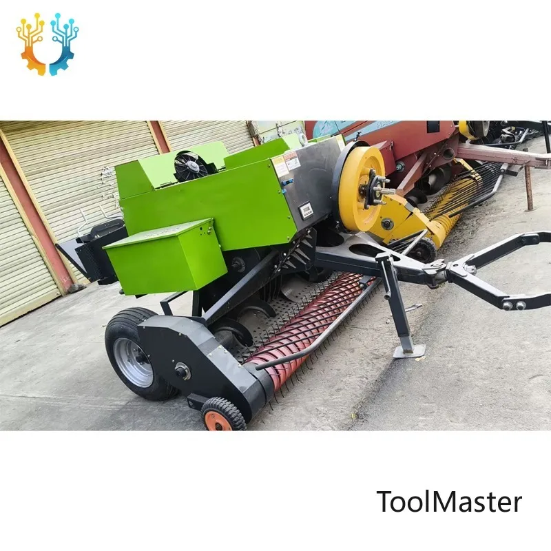 【2026】 Rice Wheat Baler Pto Driven Mini Hay Pine Straw Grass Roll Baler Small China Square Hay Baler Machine