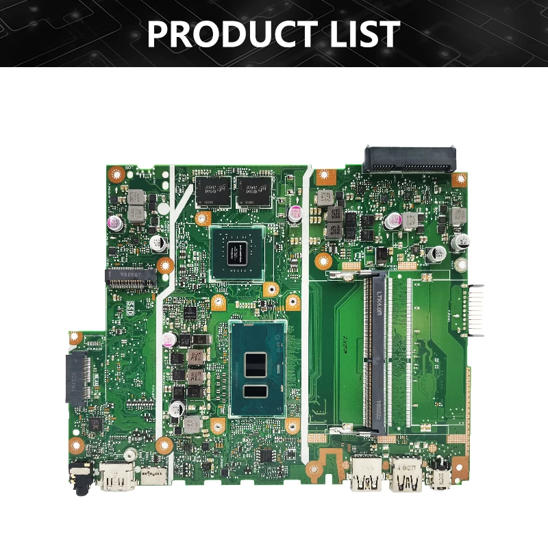 Imagem -06 - Notebook Mainboard para Asus X507ubr X507ub X507ufr X507uar Y5000ub Portátil Placa-mãe i5 i7 6th Gen Cpu X507uf