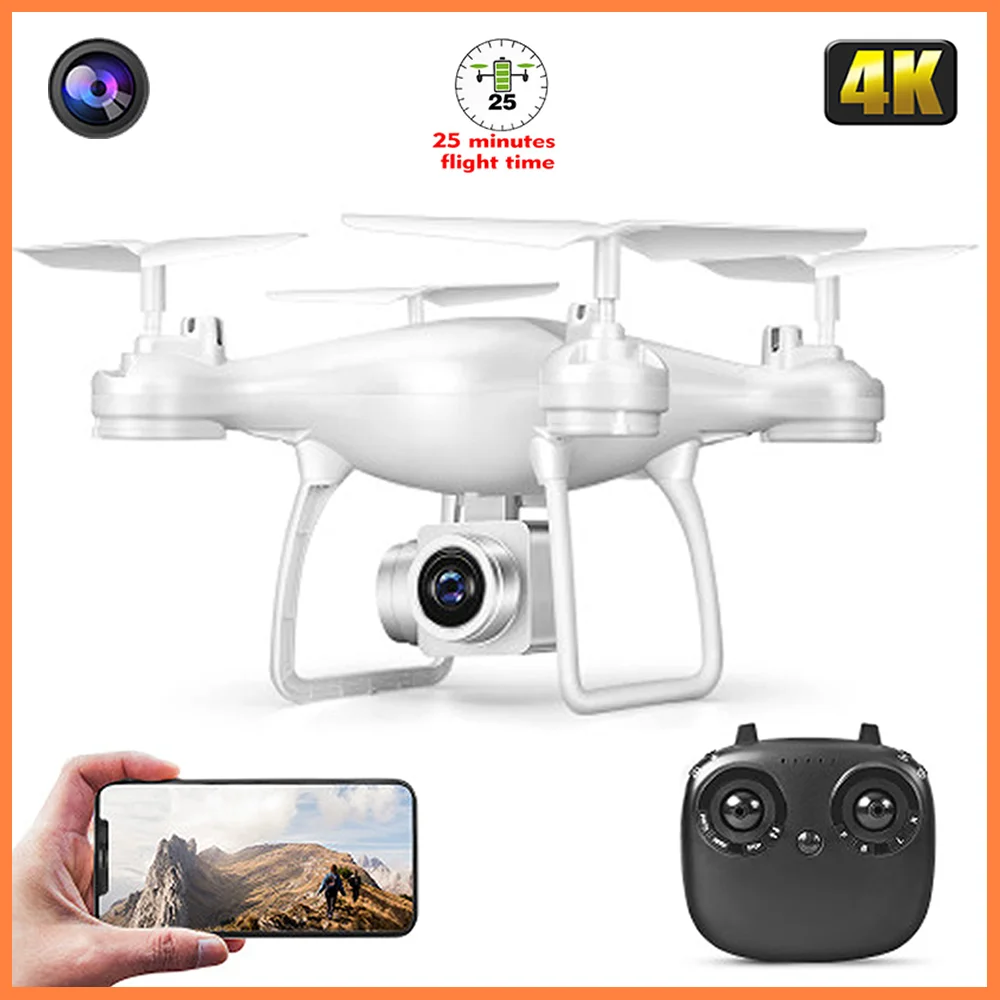 HYRC SY-S8 RC Drone UAV Wifi FPV with 4K HD Camera Aerial Photography Remote Control Quadcopter Aircraft Helicopter Toys Gifts