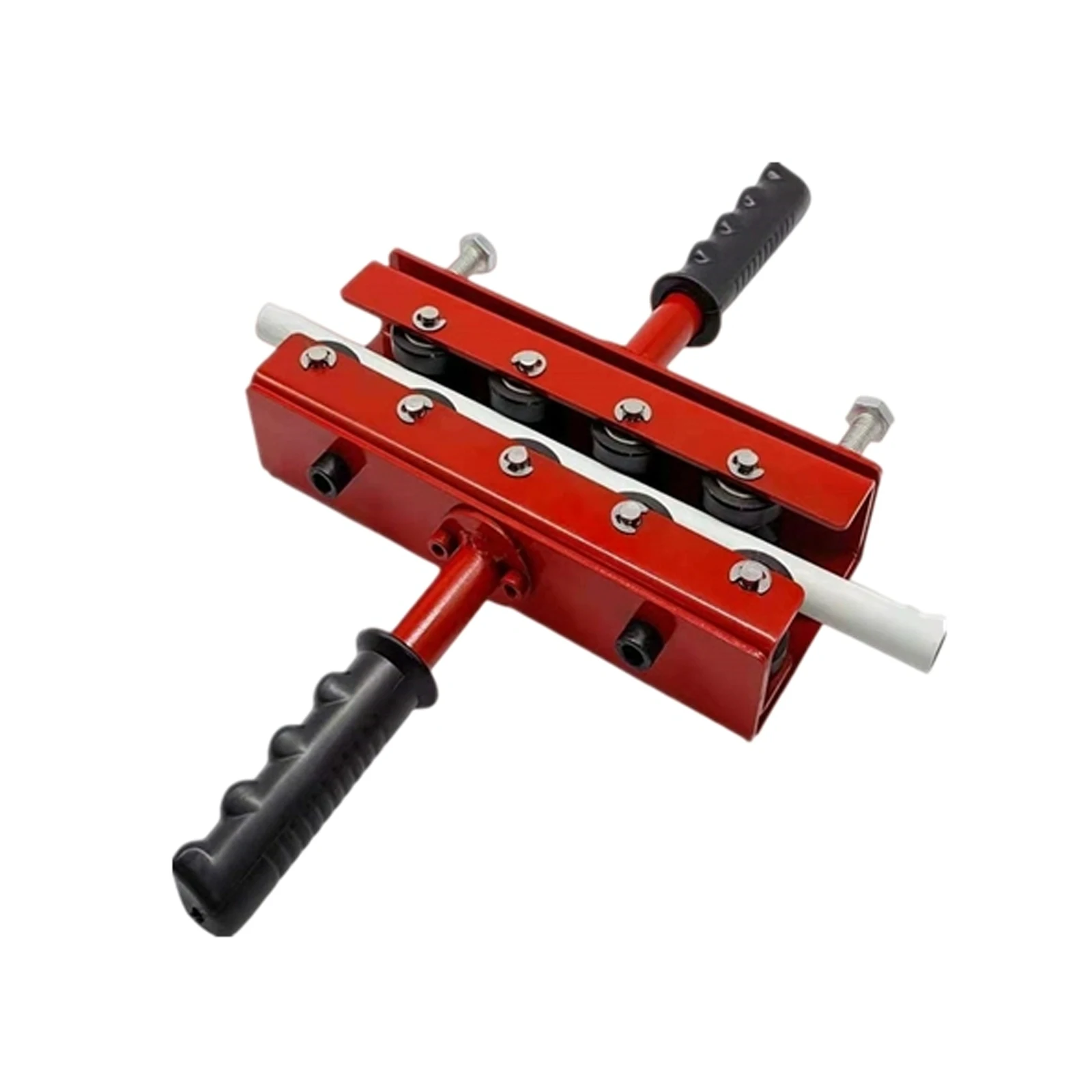 Manual Steel Pipe Straightener 6-12/14-25mm Metal Tubing Straightening for Iron Wire Steel Copper Pipe Handheld Straightener