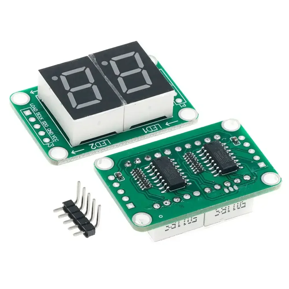 Static Drive 2 3 4 Segment Digital Tube LED Display Module 2 Digital 74HC595 Tube 100% New original For Quason