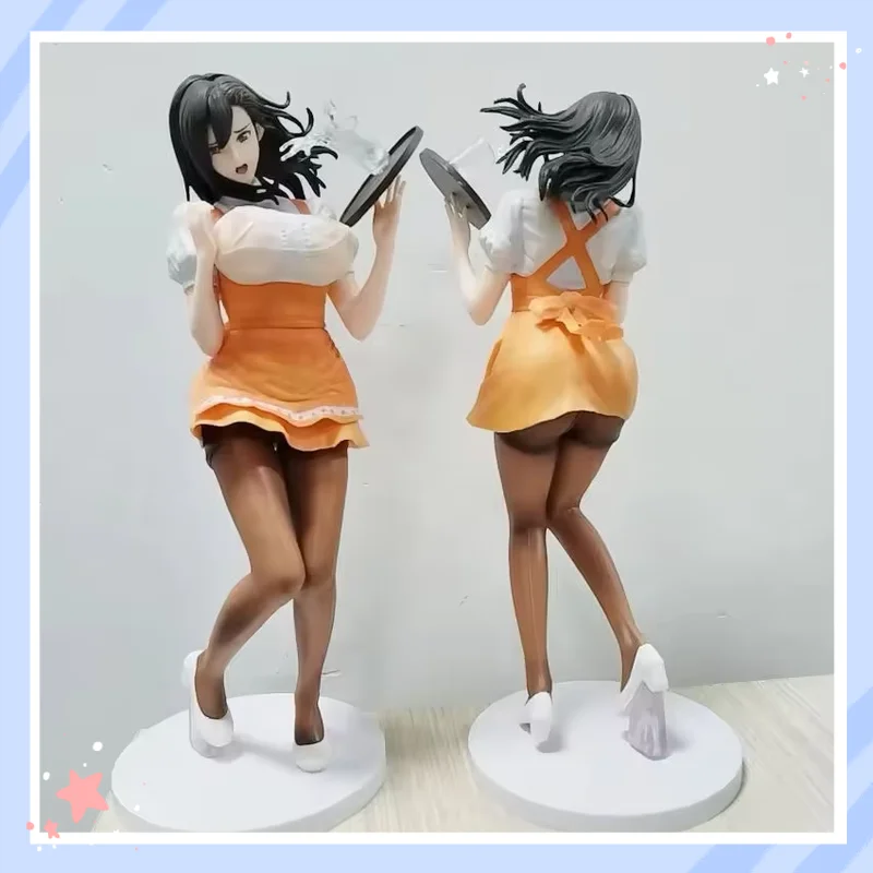 

Anime Oda Hitomi Waitress Standing Pose Boxed Drag Toy PVC Action Figure Collectible Model For Anime Fans And Collectors