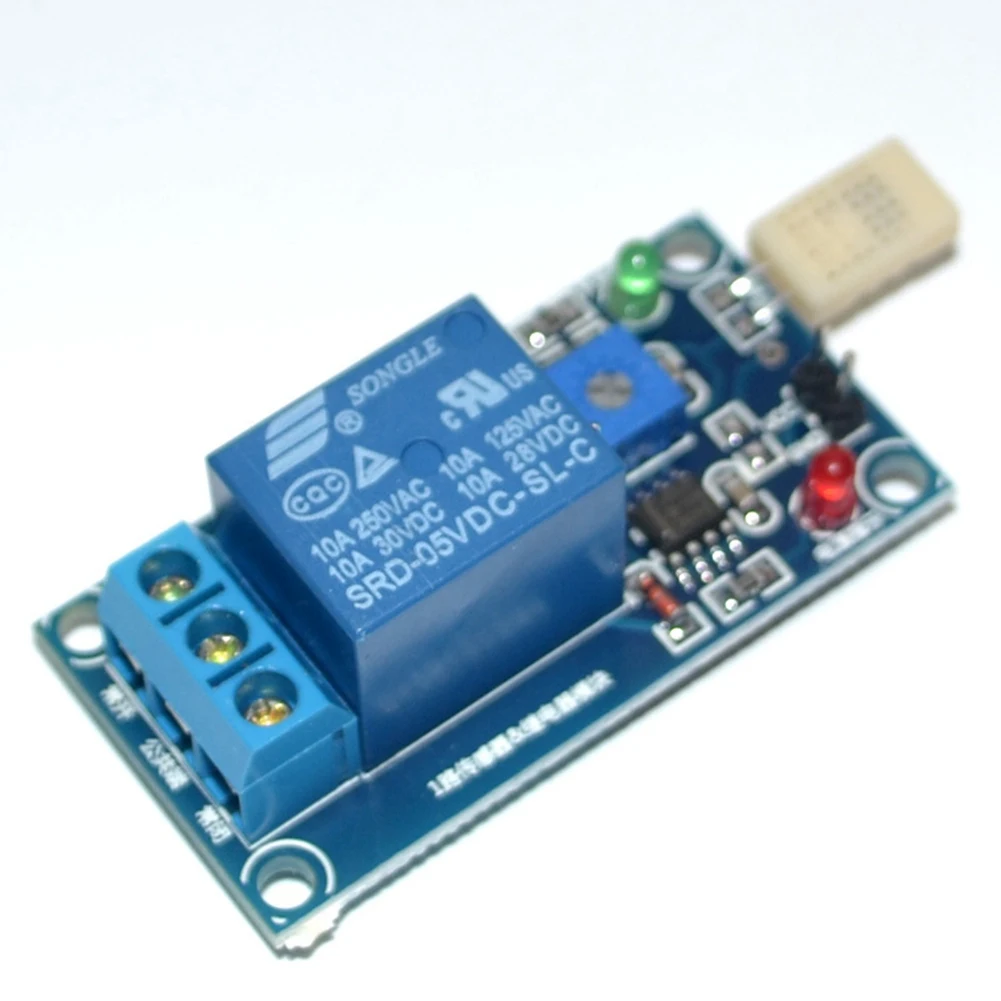 

Daily Sale T9 DC5V Humidity Sensitive Switch Relay Module Controller Humidity Controller Switch Module