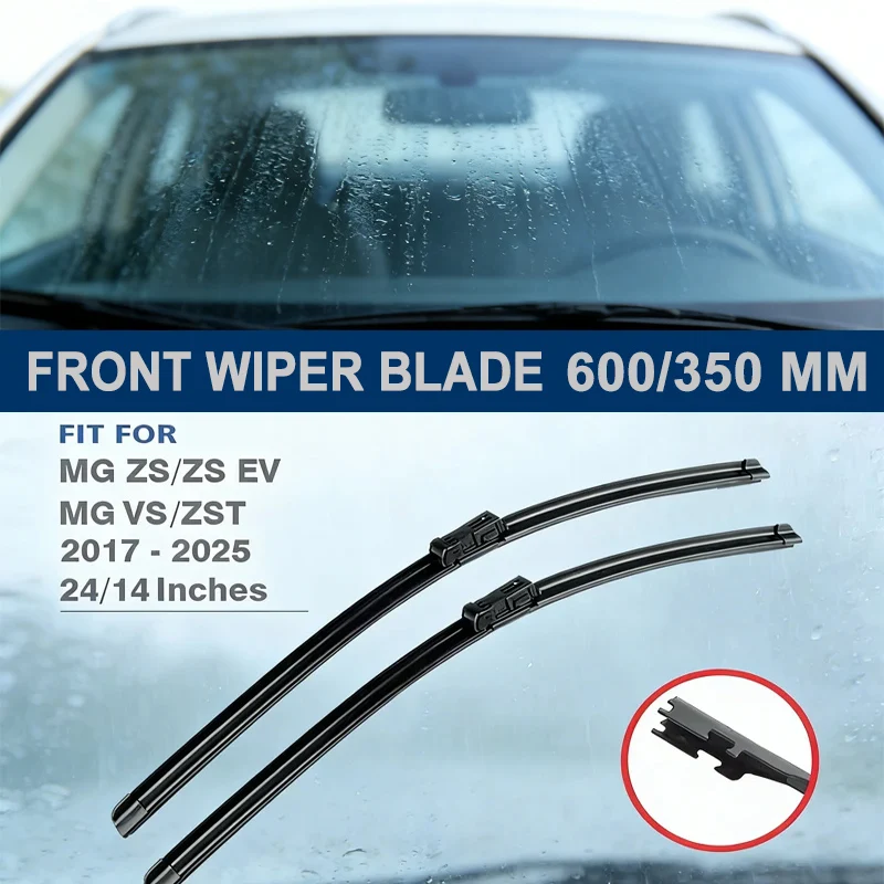 

24"+14" Front Windshield Wiper Blades For MG ZS ZS-EV MG-ZST 2017-2025 - Car Windscreen Replacement Accessories 2018 2019 2020