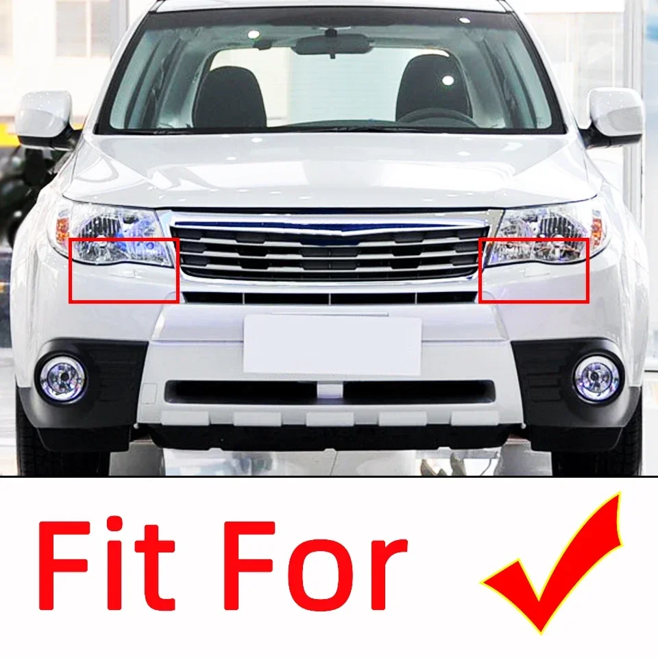 Front Bumper Headlight Washer Nozzle Cover For Subaru Forester 2009-2012 86636SC030 86636SC020 Headlamp Cleaner Spray Jet Cap