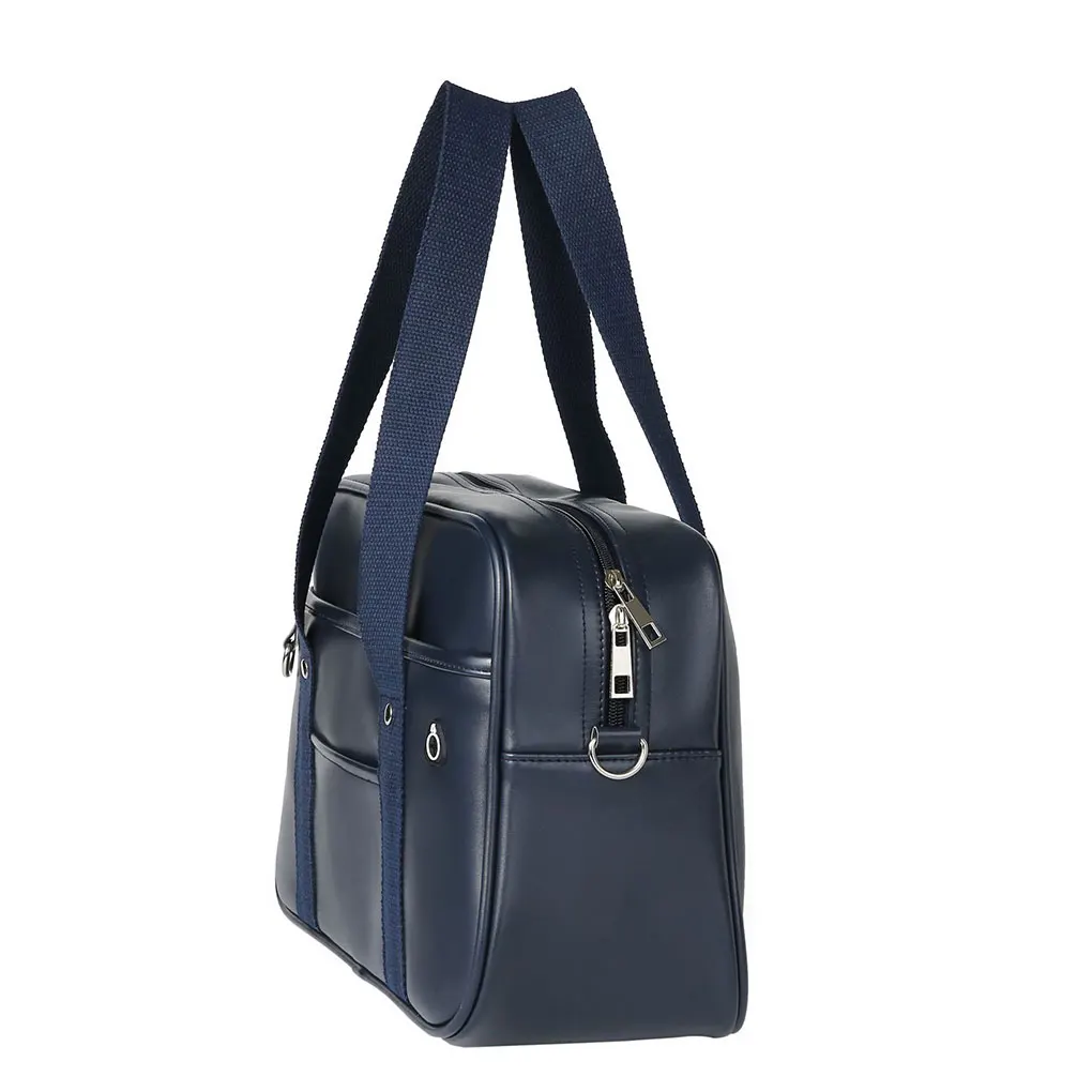 

Функциональная сумка через плечо из искусственной кожи для работы и путешествий, безопасная и сухая сумка-мессенджер J, черная, маленького размера