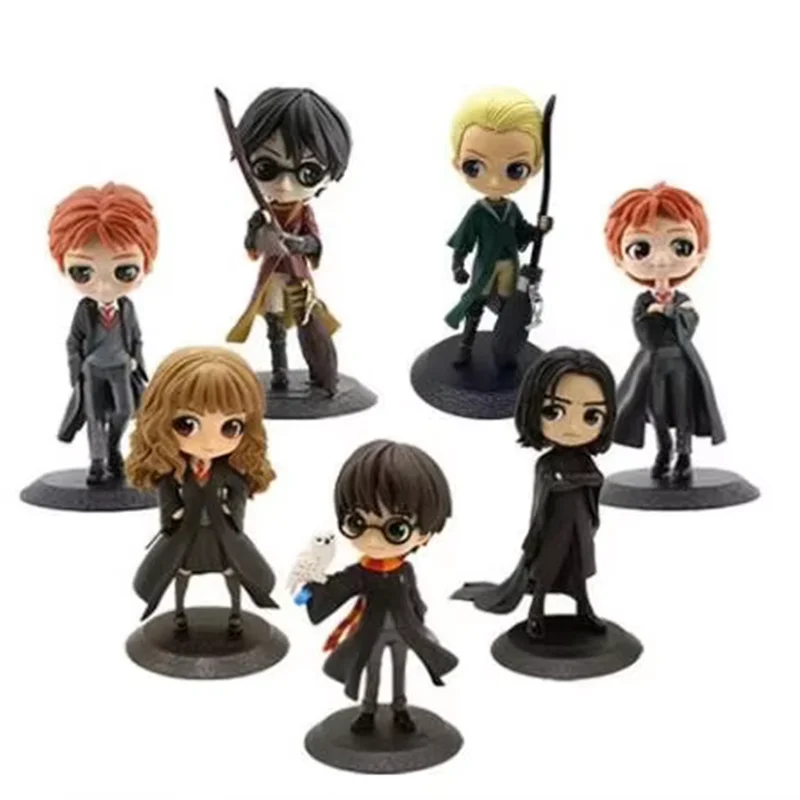 NEW Cute Hot Sale Qposket Big Eyes Harried Hermione Snape Malfoy Potters Action Figure Toy Doll Christmas Gift