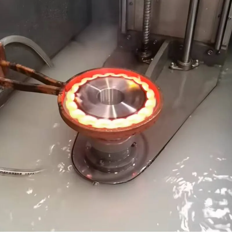 

65KW Induction Heatbearing Machine,Bearing Shaft / Gear Heating And Quenching Treatment