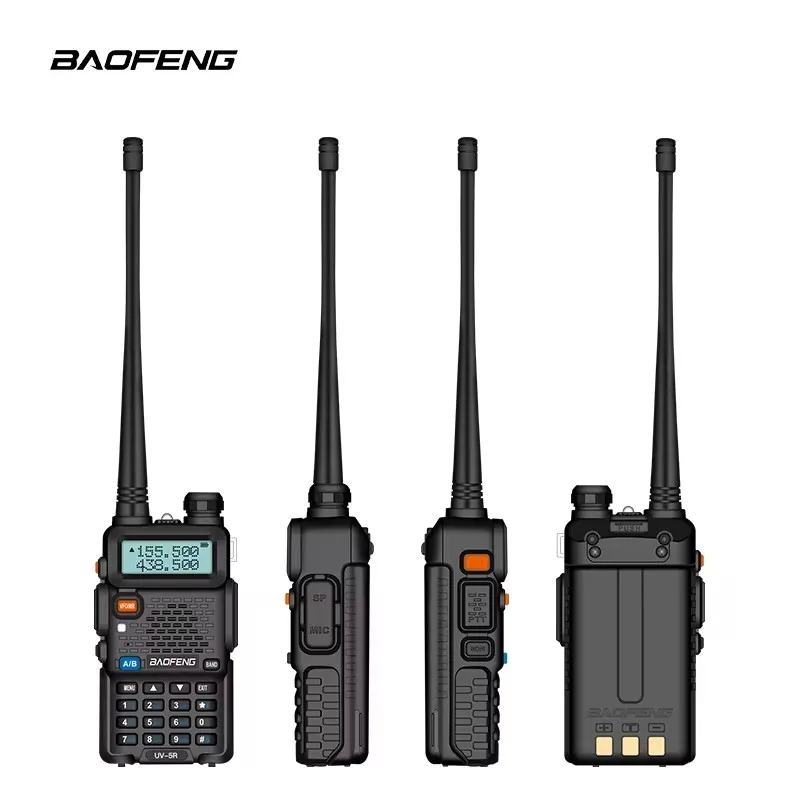 Baofeng UV-5R Radio UV5R 8W Walkie Talkie UV 5R 8W Ham Radio FM VHF UHF With Earphone 2800mAh Battery，Multi-Scenario Use