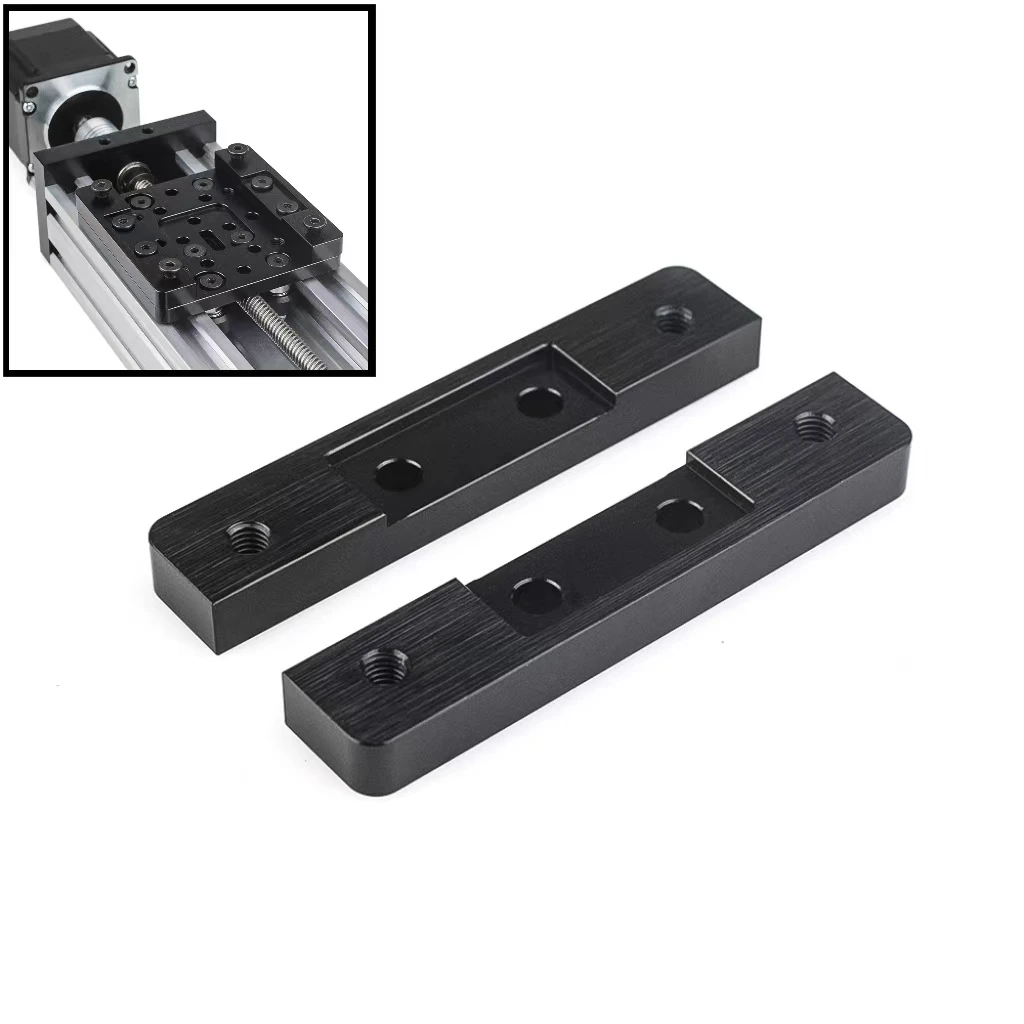 10Pcs Openbuilds C-Beam Riser Plates Aluminum Bar for C-Beam Linear Rail System C-Beam Machine Aluminum Alloy Plate Fixing Parts