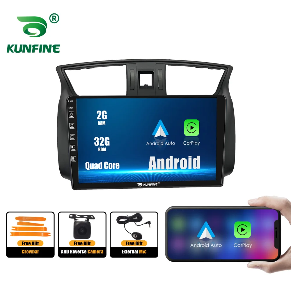 

10.33 Inch Car Radio For NISSAN SYLPHY 2012-2021 2Din Android Octa Core Car Stereo DVD GPS Navigation Player QLED Screen Carplay