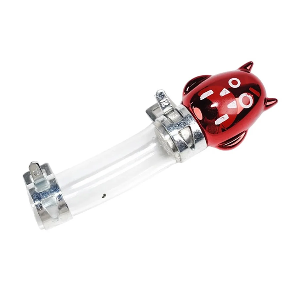 Aluminum Alloy Motorcycle Air Filter Drain Pipe Decorative Head Compact Plug Air Filter Drain Tube Colorful Appearance