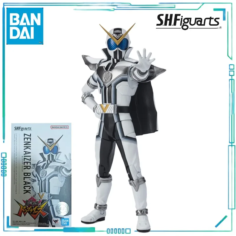 BANDAI SPIRITS Véritable série S.H.Figuarts KIKAI SENTAI ZENKAIGER Enjoy César, Collection de jouets modèles mobiles entièrement ouverts