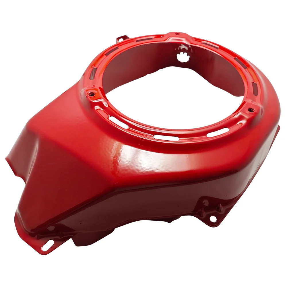 Red Recoil Pull Starter Cooling Fan Cover Shroud For HONDA GX390 GX340 188F 5Kw 6.5Kw 11HP 13HP Engine Gas Generator Water Pump