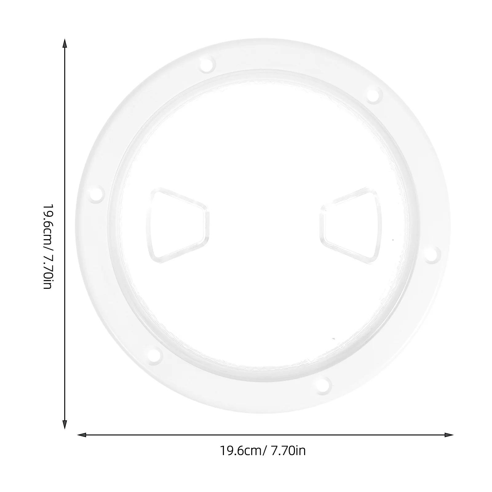 Inch Non Slip Deck Inspection Hatch Cover Wear Resistant Transparent Kayak Yacht Accessory Tight Seal Easy Handling
