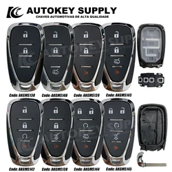 ForChevrolet Smart Card Key Shell 2 2 + 1 3 4 5 pulsanti auto/SUV con Logo Autokeysupply