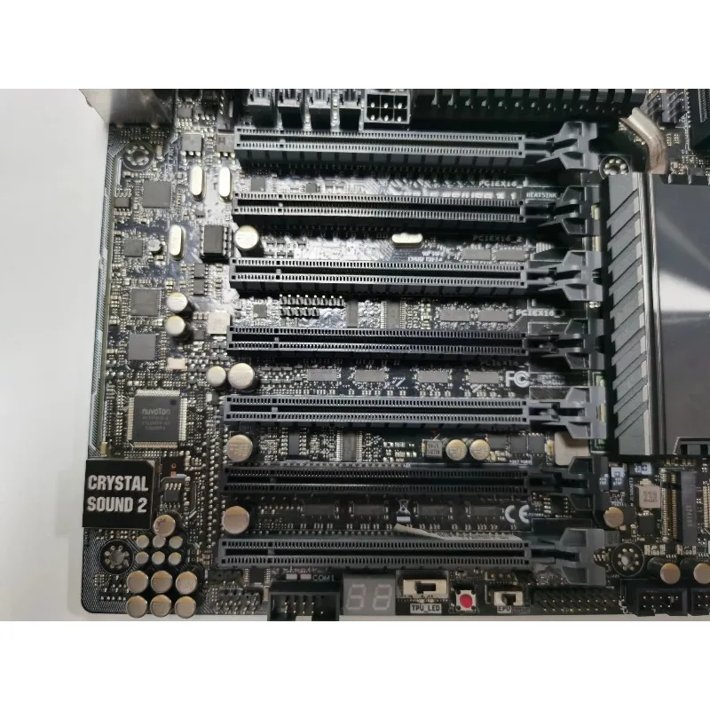 X99-E WS/USB 3.1 Workstation Motherboard - 7 PCIe 3.0 x16 Full Speed Multi-GPU Support for All Graphics Cards