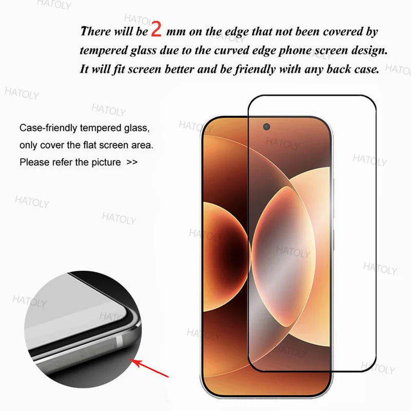 2/4 قطعة حامي الشاشة ل Xiaomi 17 Pro Max الزجاج المقسى Xiaomi 17 Pro Max المضادة للخدش الغراء الكامل الزجاج Xiaomi 17 Pro Max