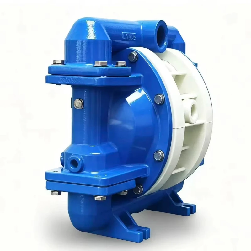 CE certified ISO 9001 pneumatic double diaphragm pump, self-priming, low maintenance, long service life, wastewater treatment