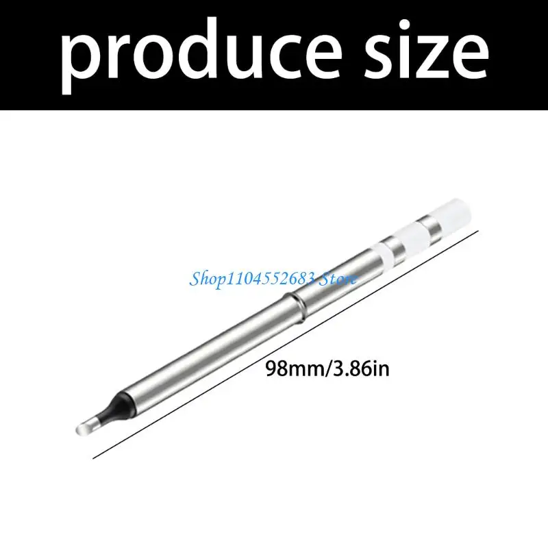 

Long Last Metal Soldering Tip Providing Heat Transfer for T85 BC2/BC3, K65, KR Soldering Stations Repair