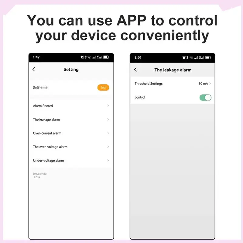 B24B TOMZN TUYA WIFI Smart Switch Smart Circuit Breaker TOMPD-63SW Kwh Metering Circuit Breaker