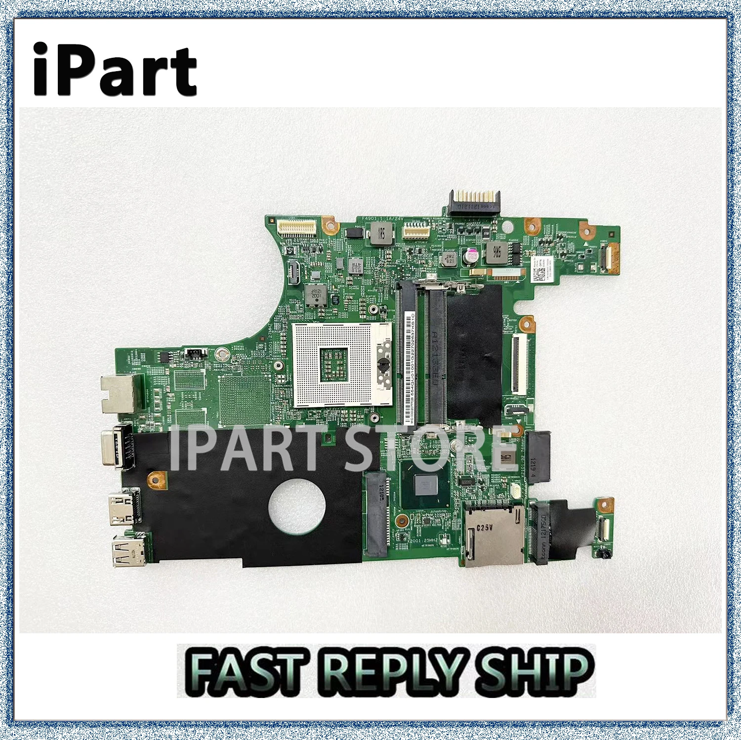 Kartu grafis terintegrasi untuk DELL 14R N4050 Motherboard Laptop CN-01X1HJ 01X1HJ 1X1HJ