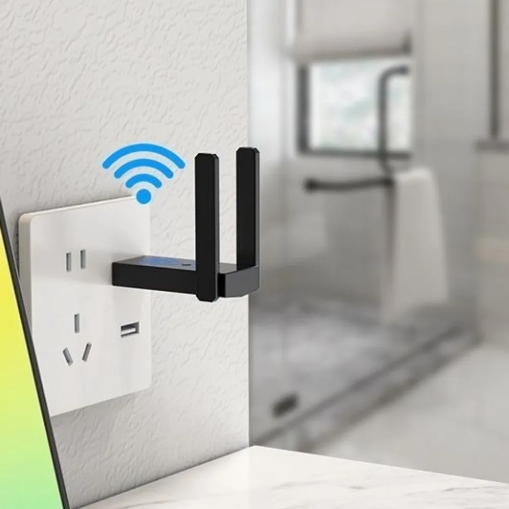 

Усилитель сигнала Wi-Fi из пластика с USB-подключением, расширитель диапазона Wi-Fi, скорость 300 Мбит/с, беспроводная точка доступа