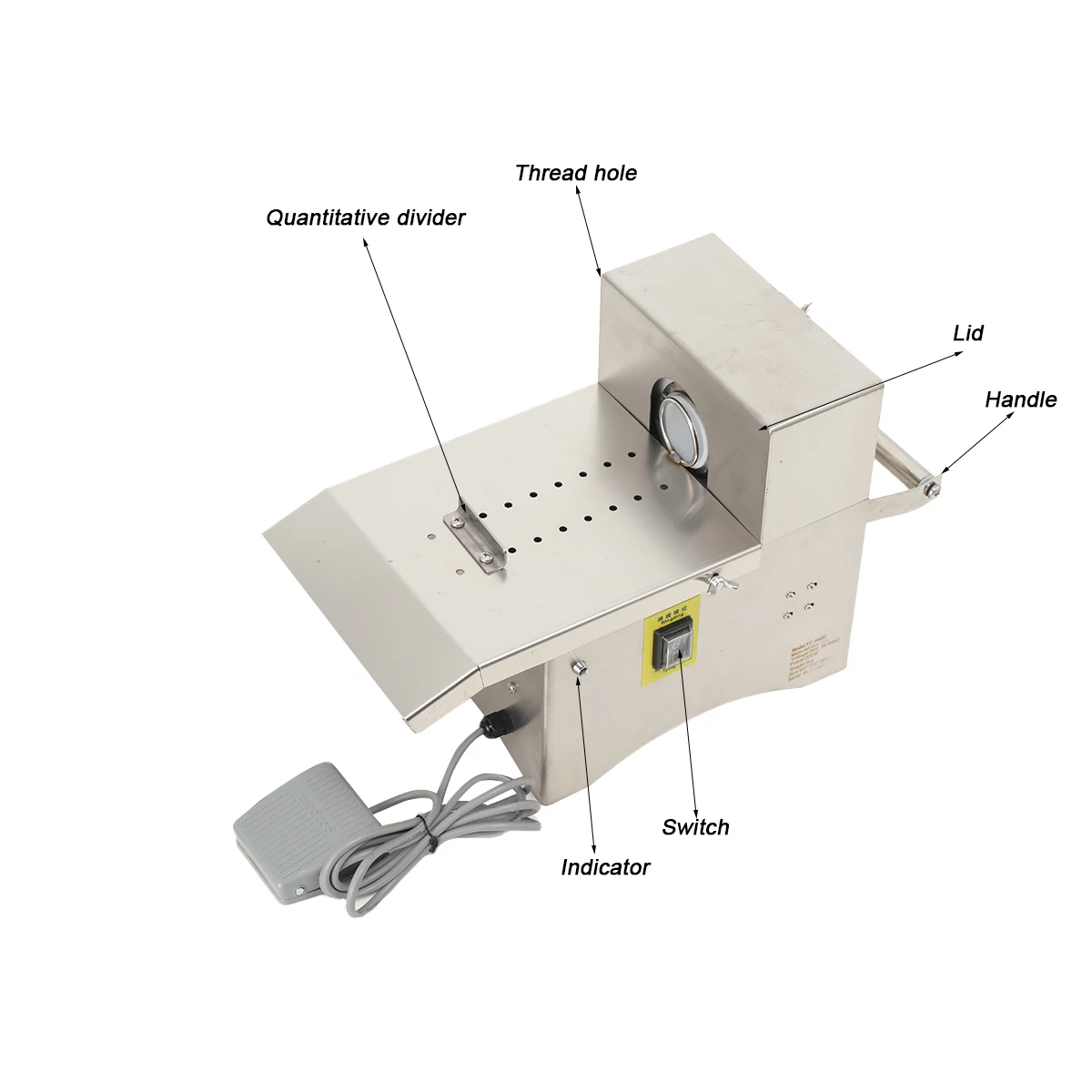 110V 200W Sausage Knotting Machine Automatic Electric Sausage Twist Tying Machine