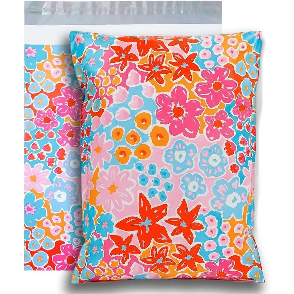 

100 Pack 10x13 Waterproof & Tear-Resistant Poly Mailers for Small Business, Gifts, and Clothing