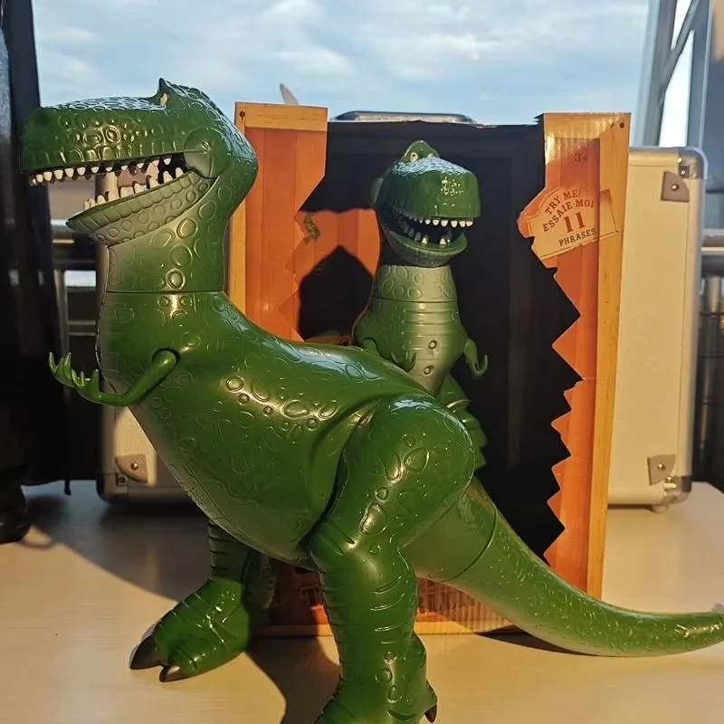 

Pixar Toy Story Rex Deluxe Edition Voice Action Figures Dolls Boys And Girls Toys Collectible Desktop Ornament Surprise Gift