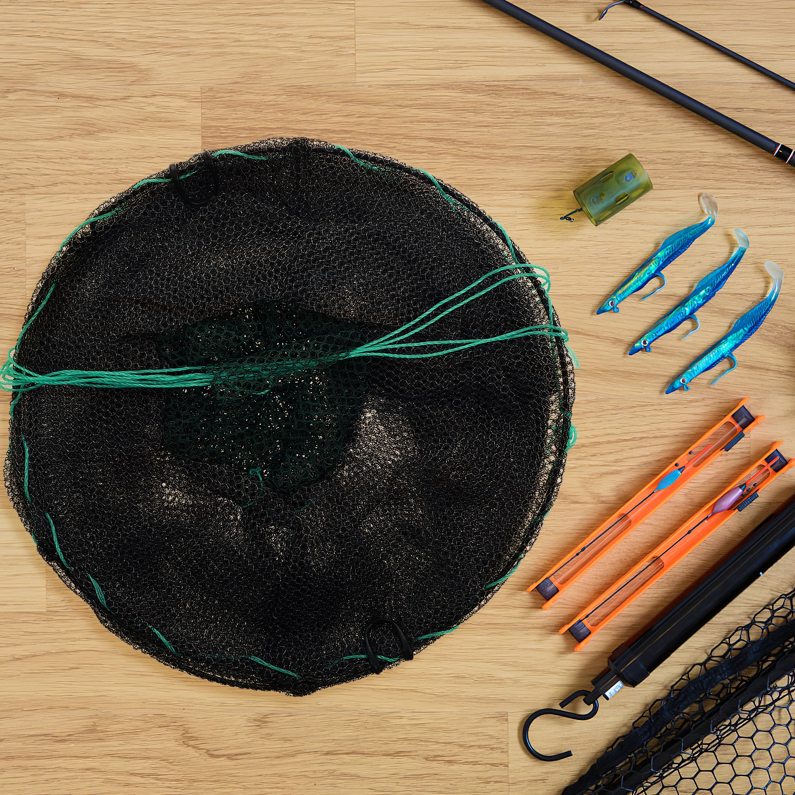 

Spring Cage Fishing Net Catching Nets Accessories Multifunctional Catcher
