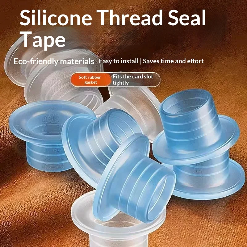 Silicone free raw material with waterproof gasket quarter thread triangular valve water stop pipeline sealing ring