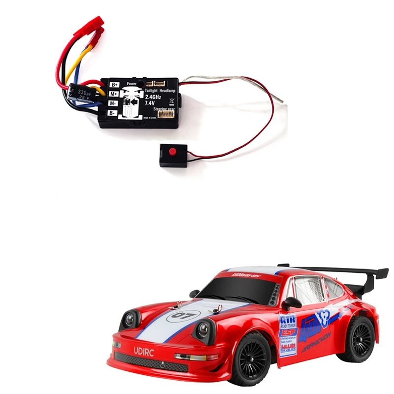 RC Car 2.4G ESC with Auxiliary Gyro for SG 1603 SG 1604 SG1603 SG1604 UD1601 UD1602 1/16 RC Car Spare Parts Accessories