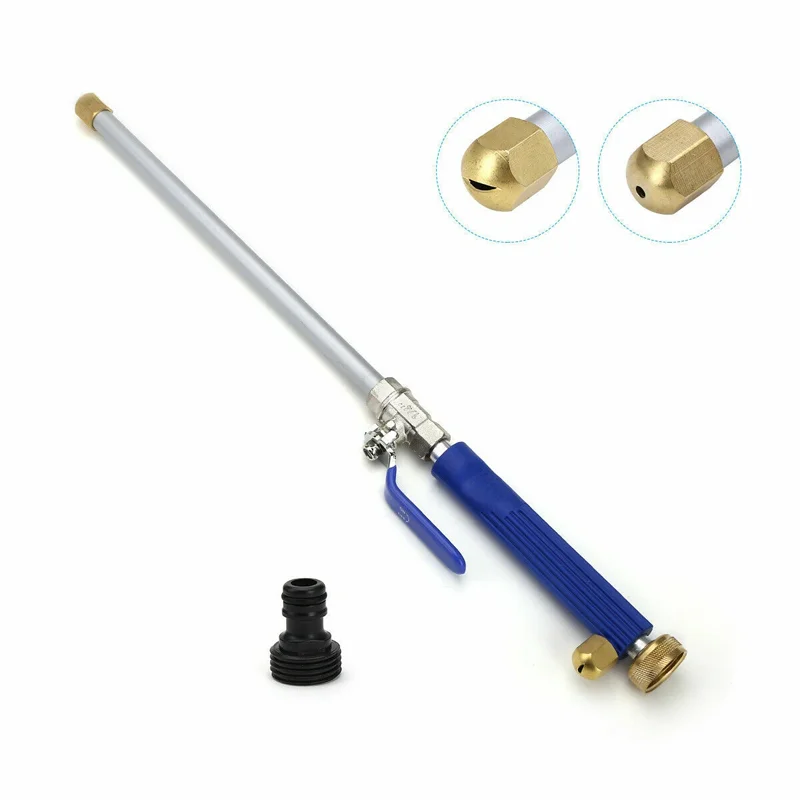 High Pressure Power Washer Watering Sprayer Cleaning Lance Hydro Jet Water Hose Nozzle Wand Lance Garden Flower Watering Tool