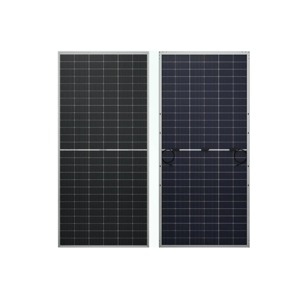 Efficient 605w-625w Dual Glass Mono Solar Panel Kit PERC Half Cell Bifacial 610w-620w Solar Panels