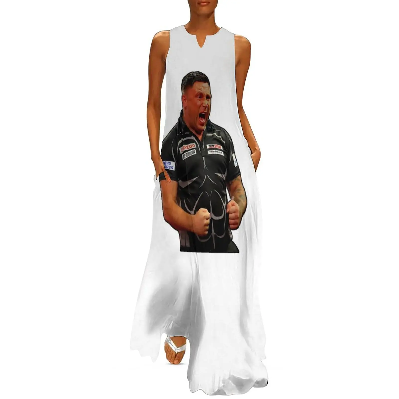 Gerwyn price Darts,FUNNY GIFT FOR GERWYN PRICE LOVERS,FUNNY Long Dress summer clothes Evening gown african dresses for woman