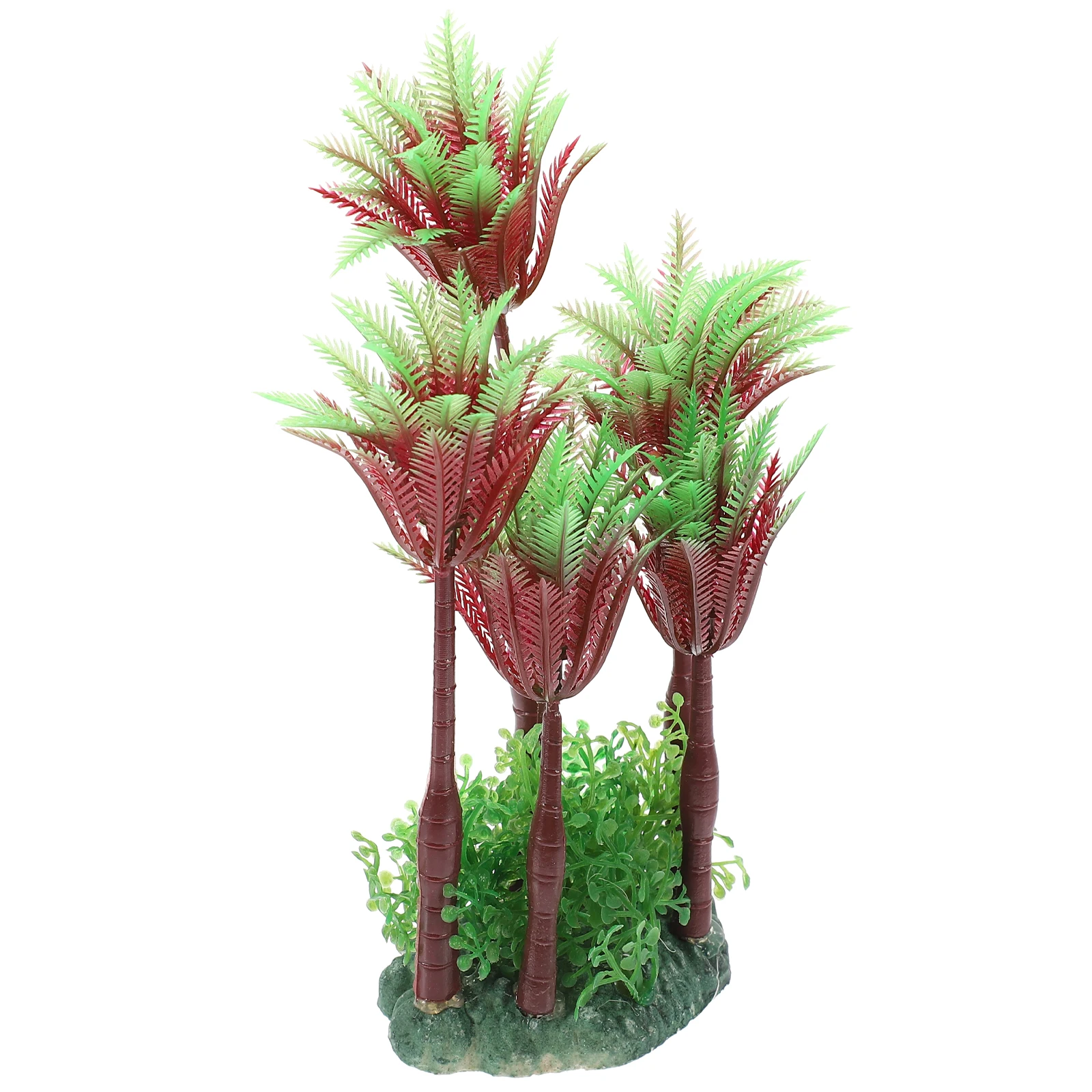 

Faux Plant Aquatic Decoration Aquarium Decorations Plants Artificial Fake for Fish Tank Décor