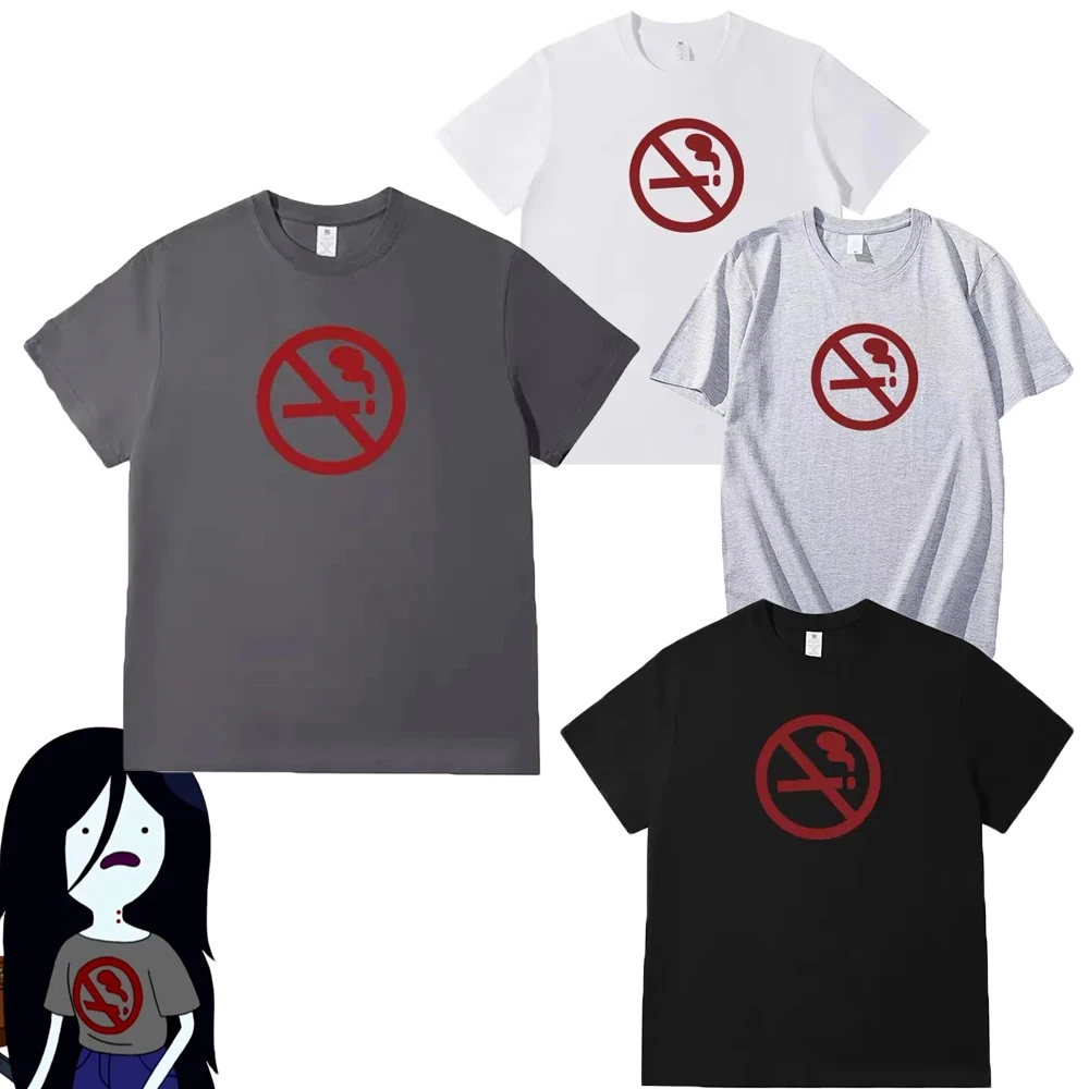 

Футболка для косплея Марселайн из мультфильма «Время приключений», костюм для женщин и мужчин, топ с короткими рукавами, летняя рубашка, одежда