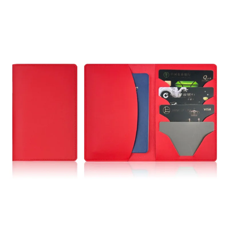 New Travel Passport Holder Accessories Passport Book Holders for Women and Men Travel Credit Card Holder Ticket Document Organiz view 5