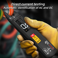 Digital Clamp Multimeter Rechargeable Display 6000 Auto Current Voltage Non Contact Hz Temperature Electronic tester