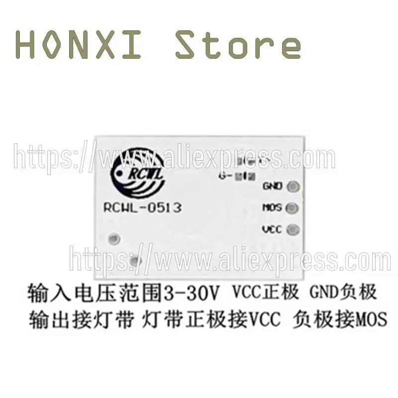 Módulo Interruptor de Indução do Corpo Humano para Radar Microondas, Detector Inteligente, Pode Ser Diretamente Controlado Banda de Luz, RCWL-0513, 1Pc