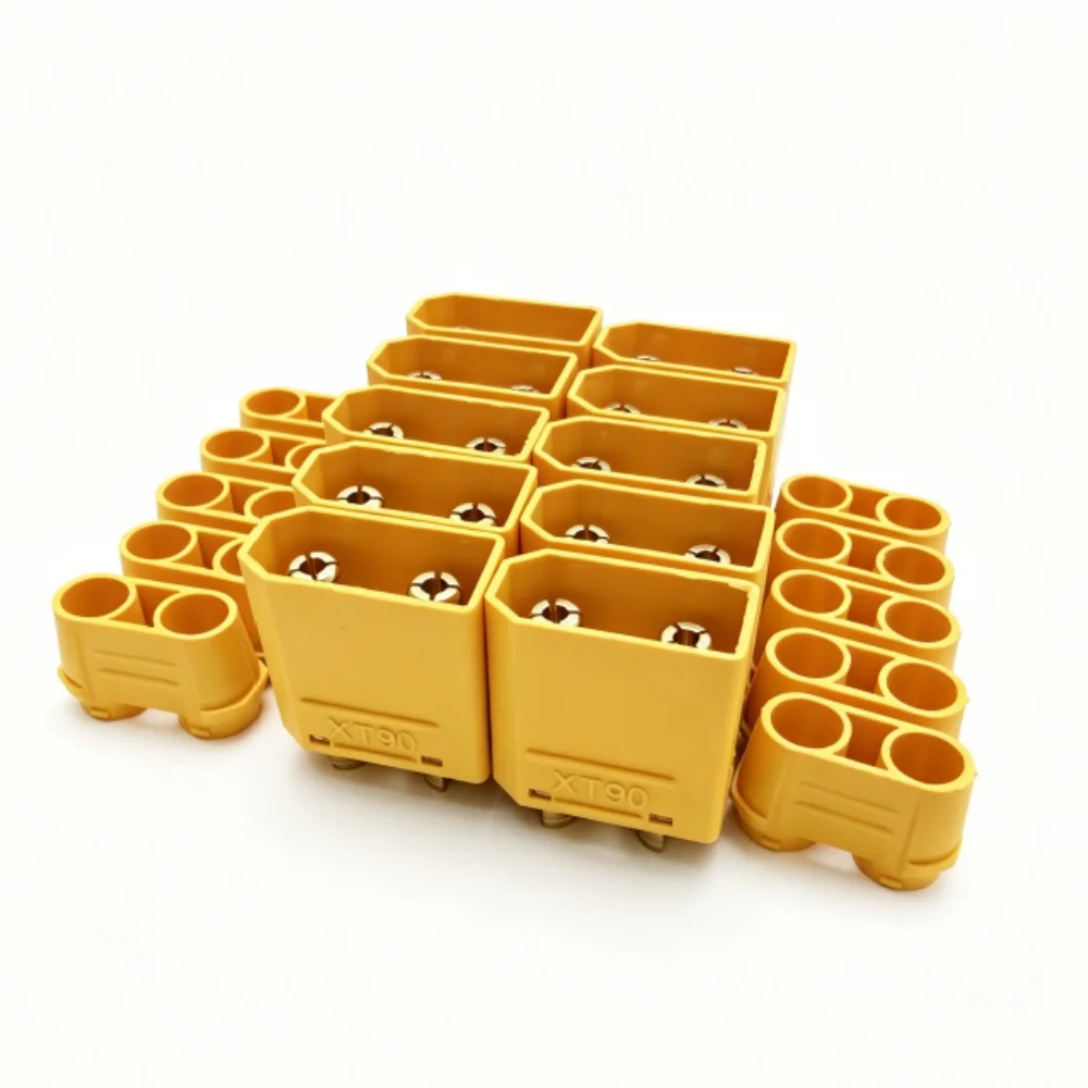 10 Stück XT90 Steckverbinder XT90H Akku-Stecker XT-90 Männliche und Weibliche Bullet-Steckverbinder für RC Lipo Akku Motor DIY-Teile